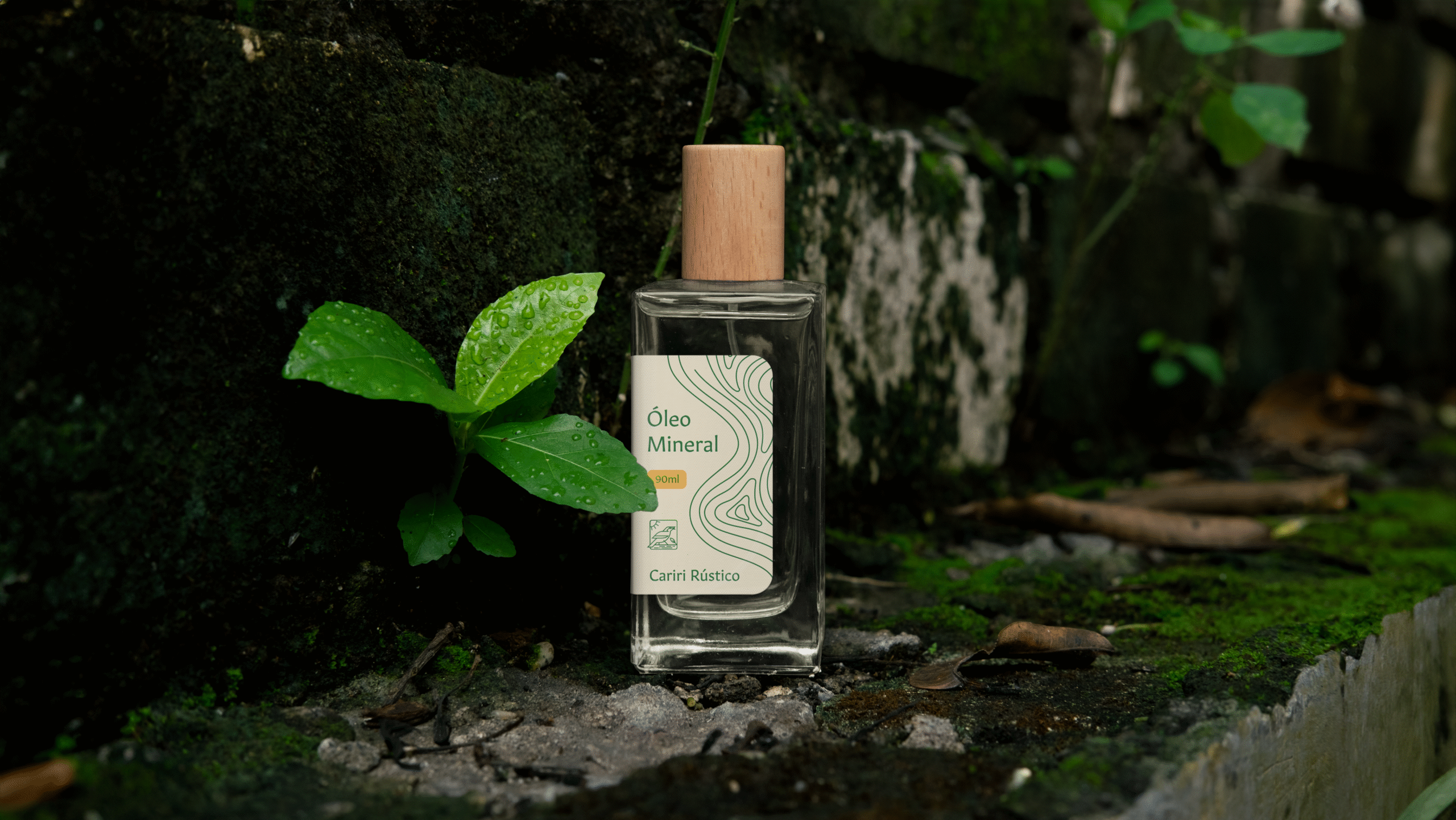 Wood Spray Bottle Mockup